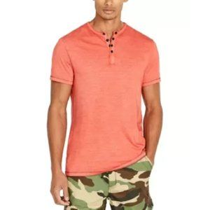 Buffalo David Mens bitton Henley four button